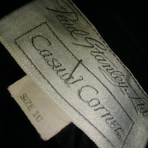 Vintage Paul Stanley Pin Stripped Wool skirt - Picture 2 of 6